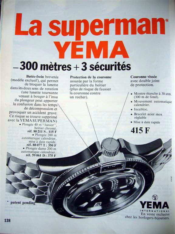 Publicité Magazine Yema