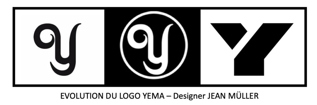 YEMA Evolution du Logo par Jean Muller