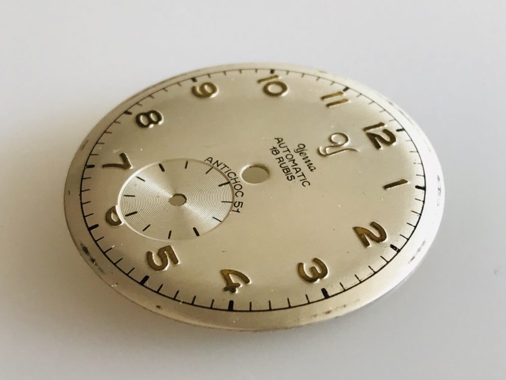 Cadran De Montre Automatique Yema - Pièce Détachée Pour Réparation Ou Customisation