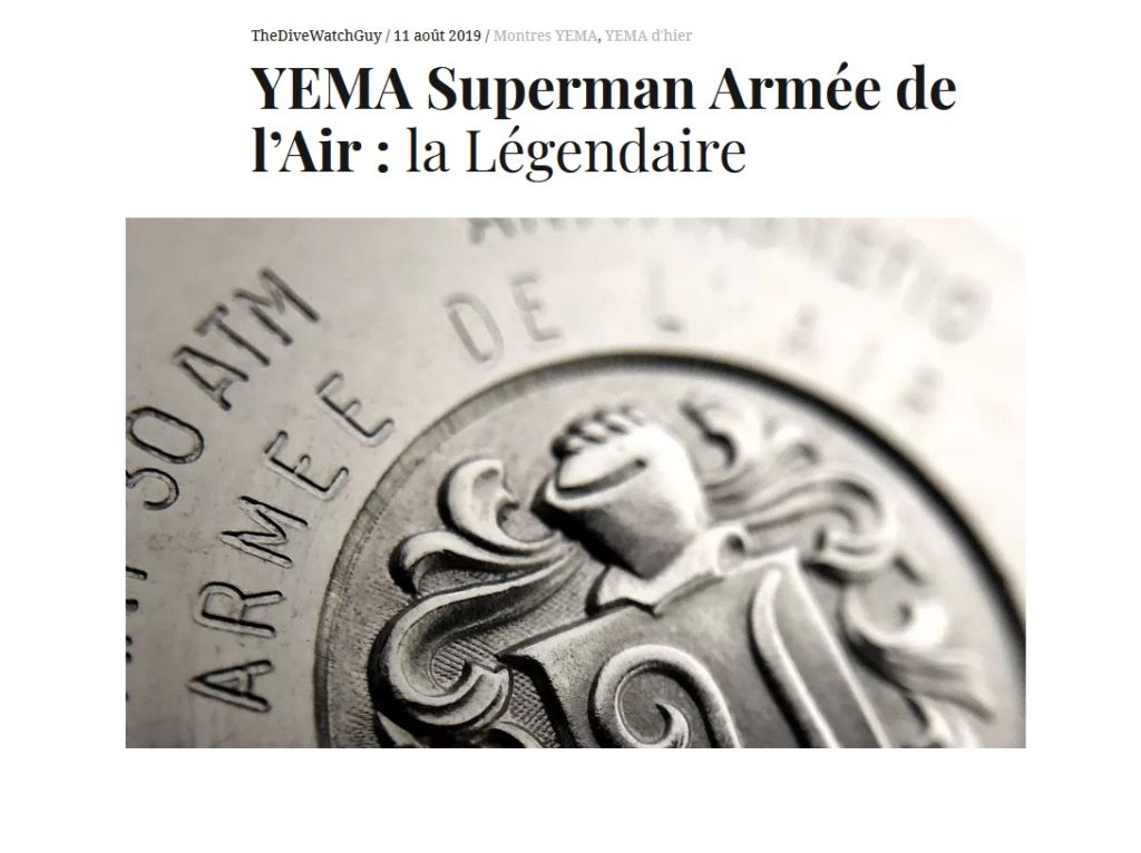 article yema superman armée de l'air