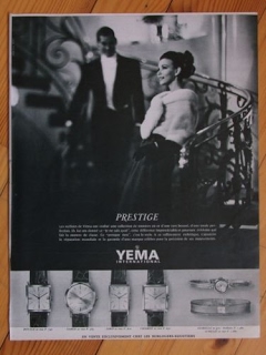 Publicité YEMA 1963 (?) | Prestige