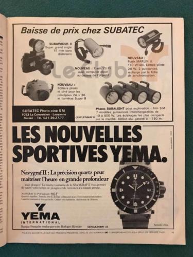 yema navygraf 2 publicité Yema archives