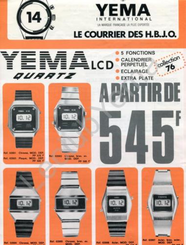 YEMA Collection 1976. Le courrier des H.B.J.O_01