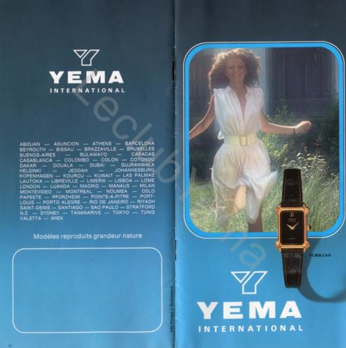 Cat_Collection YEMA 1980 | Mois de mars
