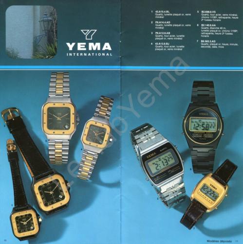 Collection YEMA - mars 1980 - P.10,11/12